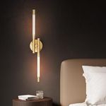 CITRA 450 MM LED Gold Electroplated Long Wall Light - Warm White