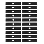 LAFORMO Edger Blades 8" x 2" Fits Echo Husqvarna Stick edgers (LFMOT00805 X 4)