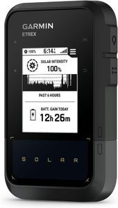 Garmin eTrex Solar Outdoor GPS Handheld – Solar Powered, Multi-GNSS, 2.2" Screen