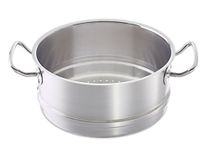 Fissler Pot Steam Insert Original-Profi Collection - Stainless Steel Steam Insert for Matching Pot for Induction, Gas, Electric & Glass Ceramic - 083-773-20-000/0 - Ø 20 cm