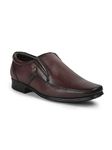 Liberty Healers Mens Cherry UVL-128 Formal Non Lacing Shoes (10 UK)