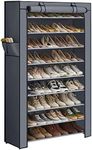 SONGMICS 10-Tier Shoe Rack, 34.6 x 