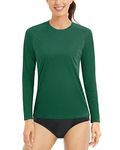 Boladeci Rash Guard Women Summer Shirts UPF 50+ Sun Protection Clothing Long Sleeve St Patricks Day Shirt Women Plain UV Workout Swim Tops T-Shirts