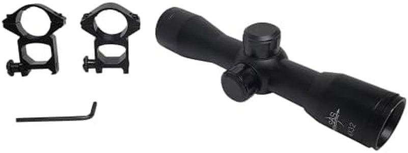 SAS 4x32 Multi-Reticle Crossbow Scope with Rings
