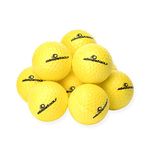 ALMOSTGOLF Point3 Limited Flight Practice Golf Balls – Realistic Spin, Trajectory, & Accuracy Foam Training Balls Pack of 10, Hi-Vis Yellow