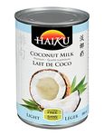 Light Coconut Milk, Haiku, Less Fat, Premium Asian Cuisine, Great Tasting, Add to Your Favourite Dish, Dairy Free, Gluten Free, 398ml
