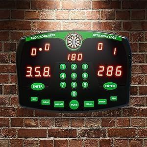Thomas & Anca Electronic Dart Scorer – Digital Scoreboard