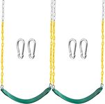 TURFEE 2 Pack Green Swing Seats Hea