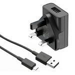 Blackberry AC-1300UK Mains Charger with 1.2 m Micro-USB Cable - Black