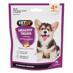 VETIQ Healthy Treats Nutri Booster For Small Dogs & Puppies 4+ Weeks, Tasty Treats With Prebiotic Fibre for Digestion & Antioxidants to Build Immunity, 50 g (Pack of 6)