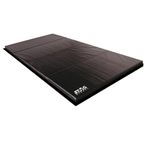 STAG GLOBAL Multi-Purpose Foldable Fitness MAT 180 CM X 60 CM X 30 MM | Use as Tumbling mat, Gymnastics mat, Crash pad | Thick Foam | for Both Men and Women (BLACK)