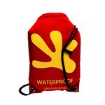 geckobrands Embark Waterproof 10L Drawstring Backpack - Lightweight Packable Cinch Dry Bag - - ONE_SIZE