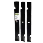 MAXPOWER 561311B 3 Blade Set for 61" Cut Scag, Snapper and Husqvarna Mowers, Replaces OEM #'s 5208425, 5020842, 5101755, 539-105711