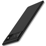 X-level Google Pixel 6 Case, [Guardian Series] Ultra Thin Slim Soft Flexible TPU Bumper Matt Finish Protective Phone Cover Case for Google Pixel 6 - Black