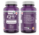 Naka Pro Herbs Naka Platinum K2 (mk-7 Form) 100mcg 150 Veggie Capsules (Bonus Size 120+30) 150 count