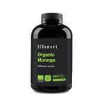 Organic Moringa 1800 mg per Serving – Bio Superfood with Vitamins, Minerals & Antioxidants – High Concentration & Purity – 260 Vegan Capsules – 3-Month Supply – Zenement