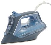 Rowenta DW4320 Express Steam Iron 2500 Watts Continuous Steam Rate 40 g/min Steam Burst 160 g/min Eco Function Dripstop Dark Blue / Light Blue