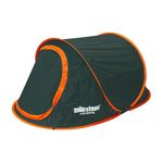 Milestone Camping 17809 Pop Up Tent / 1 Person Water-Resistant Tent with Carry Bag Included