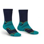 Bridgedale HIKE Midweight Merino Performance Boot Original-Men's- X-Large-Petrol/Navy