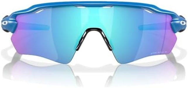 Oakley OO9208 Radar EV Path Sunglasses, Matte Sapphire/Prizm Sapphire Polarized, 38 mm