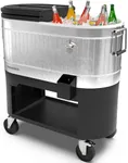 Permasteel 120-Qt Rolling Ice Chest