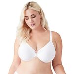 Wacoal Women's Perfect Primer Front Close Underwire Bra, White, 38G