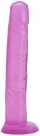 Lovehoney Realistic Dildo - 10 Inch Large Dildo - Flexible Suction Cup Dildo for Women - Harness Compatible Strap On Dildo - Big Dildo Adult Sex Toy - Waterproof - Purple