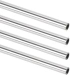 A-KARCK 1/2" OD 304 Stainless Steel Tube, Round Straight Steel Pipe Metal Tubing 12" Length 1mm Wall Thickness 4PCS