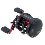 Abu Garcia Ambassadeur STX Conventional Reel, Size 6600 (1292726), 4 Stainless Steel Ball Bearings + 1 Roller Bearing, Synthetic Star Drag, Max of 12lb | 5.4kg, Multicolor