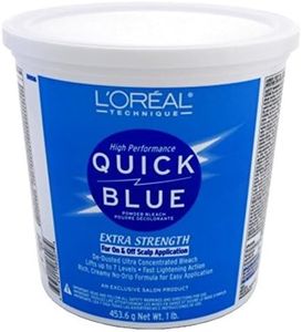 Loreal Quick Blue Powder Bleach Extra Strength 1Lb. (473ml) (2 Pack)