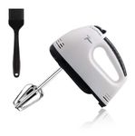 Electric Hand Mixer, Egg Beater Whisk Handheld,7 Speed Portable Small Blenders, Cake Whipping Machine,Stainless Steel Dough Whisk Kneaders for Kitchen Baking Cooking