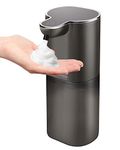 Cheftick Soap Dispenser, Automatic Foaming Soap Dispenser with 4 Adjustable Volume Control, Touchless Rechargeable Hands Free Auto Soap Dispenser for Kitchen, Bathroom, Hotel, Restaurant,13.5oz/ 400ml