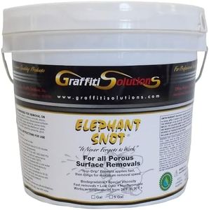 Graffiti Solutions Elephant Snot Graffiti Remover (1 Gallon) | Biodegradable Formula for Swift Graffiti Elimination on Porous Surfaces | Trusted by Professionals
