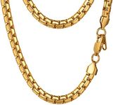 Prosteel Mens Gold Necklaces Chain 