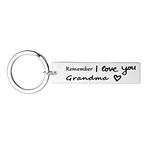 Grandma Grandmother Gifts Keychain - Mother's Day Gifts for Grandma Grandmother Gifts from Granddaughter Grandson Best Family Birthday Christams Gift