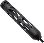 SAS Archery 5-inch Aluminum Bow Stabilizer (Black, 8-inch)