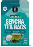 FGO Organic Japanese Sencha Green Tea, Eco-Conscious Tea Bags, 100 Count, Packaging May Vary (Pack of 1)