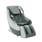 JSB 3D Massage Chair For Full Body At Home - Zero Gravity Space Saving - SL Track - 6 Massage Techniques - Bluetooth Music Sync - Full Body Airbag Massage - Advanced Body Scanning - Green - MZ20