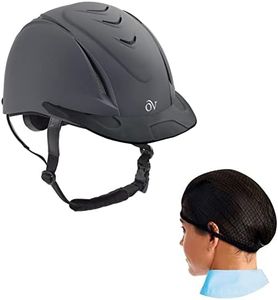 OVATION Deluxe Schooler Helmet, Size: M/L (467566BRN-M/LG)