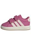 adidas Unisex Baby Grand Court 3.0 Shoes Infants, Pink Fusion/Wonder Quartz/Off White, 5.5 UK Child