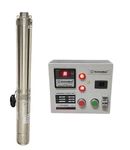 V-Guard Industries Ltd Stainless Steel 1.5Hp 15 Stage Submersible Pump With Digital Contactor Type Control Panel. Multi