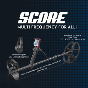 Nokta Triple Score PRO Metal Detector – High Sensitivity, Waterproof