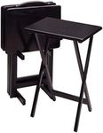 Winsome Alex TV Tables, Black