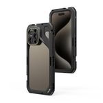 SMALLRIG Phone Cage for iPhone 15 Pro Max, Mobile Phone Video Rig Stabilizer, Aluminum Alloy Smartphone Video Cage Case for Videography/Video Recording/YouTube/Live Streaming/Vlog - 4391