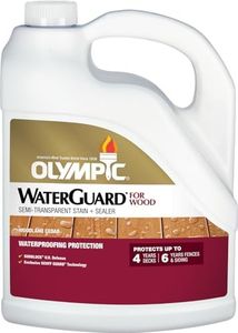 Olympic WaterGuard 1 gal. Woodland Cedar Semi-Transparent Exterior Wood Stain and Sealer