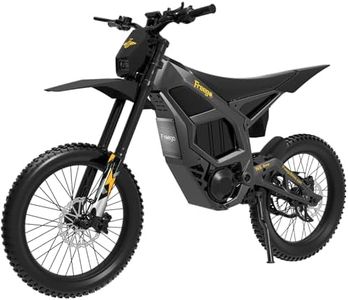 Freego Electric Dirt Bike,Mid-Drive Motor,72V/40AH/8000W(Peak),53MPH 380N.m Electric Motorcycle Bike for Adults,19”Tire,4-Piston Hydraulic Brakes 4 Hours Fast Charging Off-Road Bike