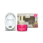 EKAM Extra Love Aroma Air Freshener Plug-in Kit | Ideal for Home, Office, Gym, Shop & Bathroom | Eco Friendly | (Package Contains - 1 Warmer + 1 Refill) for Depression Support