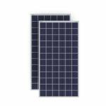 WAAREE Solar Panel Polycrystalline 335 Watt (Pack of 2) 72 Cells 24 Volts Solar Panels (Pack of 2),Aluminum Alloy