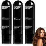 Fluffy Hair Shaping Spray,Peach‑Scented Volumizing & Setting Spray，3Pcs