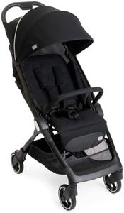 Chicco Poussette de Voyage Chicco We Pliable Ultra-Légère de 0 Mois à 22 Kg, Inclinable avec Position de Couchage, Bretelles Rembourrées, Fermeture Compacte, Housse et Protection Pluie - Black